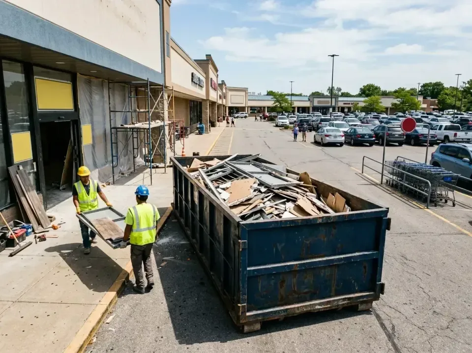 retail-store-renovation-debris-003 — frequently asked questions, Roll-off Dumpster Rentals in St. James, MD
